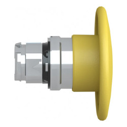 Harmony tête de bouton poussoir Ø 60 mm - Ø22 - jaune - ZB4BR5 Schneider Electric