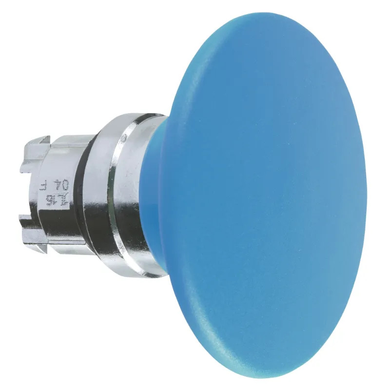 Harmony tête de bouton poussoir Ø 60 mm - Ø22 - bleu - ZB4BR6 Schneider Electric