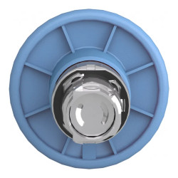 Harmony tête de bouton poussoir Ø 60 mm - Ø22 - bleu - ZB4BR6 Schneider Electric