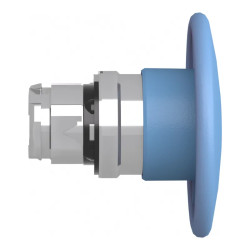Harmony tête de bouton poussoir Ø 60 mm - Ø22 - bleu - ZB4BR6 Schneider Electric