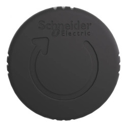 Harmony XB4 - tête bouton arrêt urgence - Ø40 - pousser tourner - noir - ZB4BS52 Schneider Electric