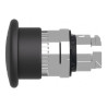 Harmony XB4 - tête coup de poing - pousser tirer - Ø40 - noir - ZB4BT2 Schneider Electric
