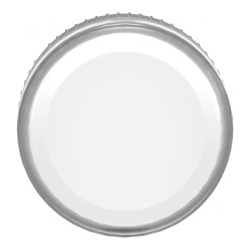 Harmony XB4 - tête voyant lumineux BA9s - Ø22 - lisse - blanc - ZB4BV01 Schneider Electric