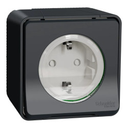 PC 2P+T ALL GRIS SAILLIE - MUR36034 Schneider Electric