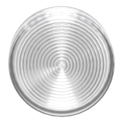 Harmony XB4 - tête voyant lumineux DEL - Ø22 - strié - blanc - ZB4BV013S Schneider Electric