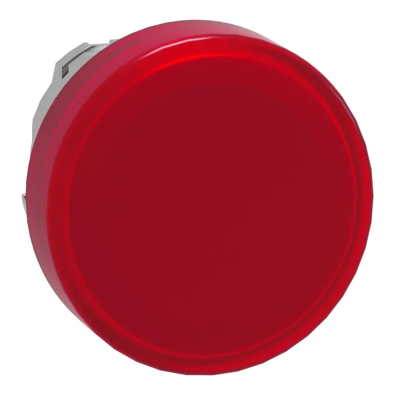 Harmony XB4 - tête voyant lumineux DEL - Ø22 - lisse - rouge - ZB4BV043 Schneider Electric