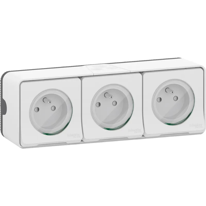 TPLE PC 2P+T blanc SAILLIE - MUR36039 Schneider Electric