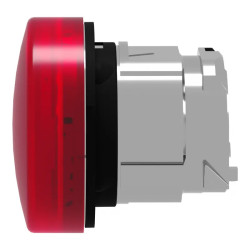 Harmony XB4 - tête voyant lumineux DEL - Ø22 - lisse - rouge - ZB4BV043 Schneider Electric