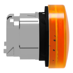 Harmony XB4 - tête voyant lumineux DEL - Ø22 - lisse - orange - ZB4BV053 Schneider Electric
