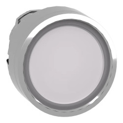 Harmony XB4 - tête bouton poussoir lumineux DEL - Ø22 - blanc - ZB4BW313 Schneider Electric