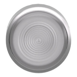 Harmony XB4 - tête bouton poussoir lumineux DEL - Ø22 - strié - blanc - ZB4BW313S Schneider Electric