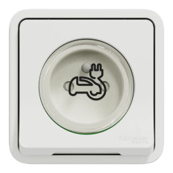 Prise renf encastre blanc - MUR39011 Schneider Electric