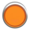 Harmony XB4 - tête bouton poussoir lumineux DEL - Ø22 - orange - ZB4BW353 Schneider Electric