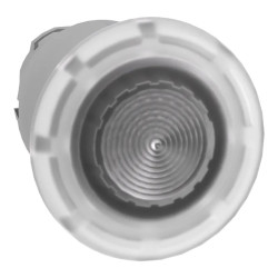 Harmony XB4 - tête bouton coup de poing lumineux DEL - Ø40 - blanc - ZB4BW413 Schneider Electric