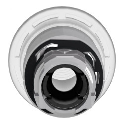 Harmony XB4 - tête bouton coup de poing lumineux DEL - Ø40 - blanc - ZB4BW413 Schneider Electric