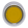 Harmony XB4 - tête bouton poussoir lum DEL - Ø22 - capuchonné - jaune - ZB4BW583 Schneider Electric
