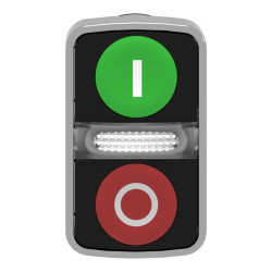 BOUTON DOUBLE TOUCHES MET - ZB4BW7A3741 Schneider Electric