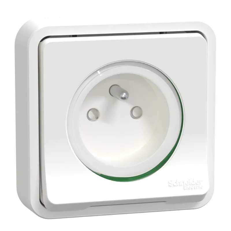 PC 2P+T BLANC CPLT ENCASTRE - MUR39036 Schneider Electric