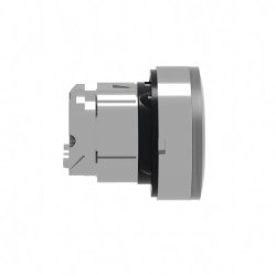 Harmony XB4 - tête bouton poussoir lumineux DEL - Ø22 - anneau - blanc - ZB4BW913 Schneider Electric