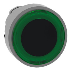 Harmony XB4 - tête bouton poussoir lumineux DEL - Ø22 - anneau - vert - ZB4BW933 Schneider Electric