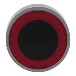Harmony XB4 - tête bouton poussoir lumineux DEL - Ø22 - anneau - rouge - ZB4BW943 Schneider Electric