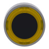 Harmony XB4 - tête bouton poussoir lum DEL - Ø22 - anneau - jaune - ZB4BW983 Schneider Electric
