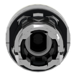 Harmony XB4 - tête bouton poussoir lum DEL - Ø22 - anneau - jaune - ZB4BW983 Schneider Electric