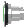 Harmony XB4 - tête bouton poussoir à impulsion - flush - marqué - vert - ZB4FA333 Schneider Electric