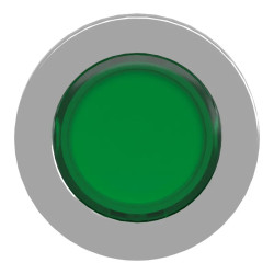 tête BP flush étiq vert - ZB4FA38 Schneider Electric