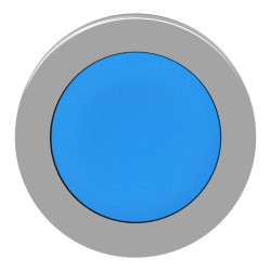 Harmony XB4 - tête bouton poussoir à impulsion - flush - bleu - ZB4FA6 Schneider Electric