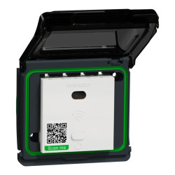 MurevaStyl Wifi rep adapt gris - MUR35070 Schneider Electric