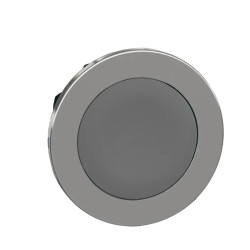 Harmony XB4 - tête bouton poussoir à impulsion - flush - gris - ZB4FA8 Schneider Electric