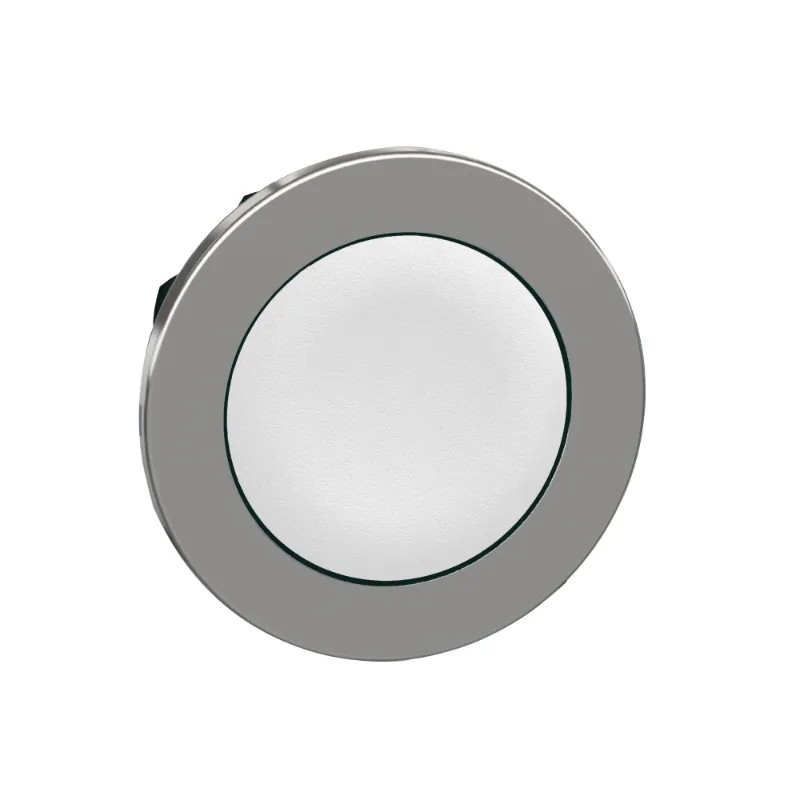 Harmony XB4 - tête bouton pousser-pousser - flush - blanc - ZB4FH01 Schneider Electric