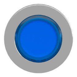 Harmony XB4 - tête bouton pousser-pousser lumineux - flush - bleu - ZB4FH063 Schneider Electric