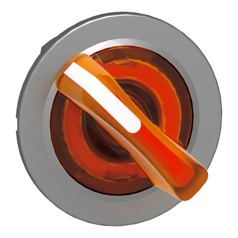 tête BT lum flush 2p fix orang - ZB4FK1253 Schneider Electric