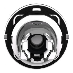 tête BT lum flush 2p fix bleu - ZB4FK1263 Schneider Electric