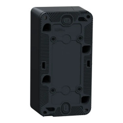 Mureva Styl - Boîte 2 postes verticale - saillie - IP55 - IK08 - gris - MUR37912 Schneider Electric