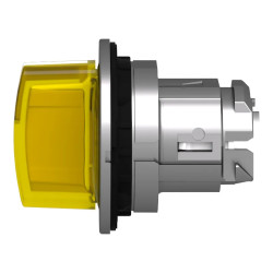 tête BT lum flush 3p fix jaune - ZB4FK1383 Schneider Electric