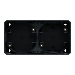 BOITE 2P GRIS HORIZ SAILLIE - MUR37914 Schneider Electric