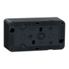 BOITE 2P GRIS HORIZ SAILLIE - MUR37914 Schneider Electric