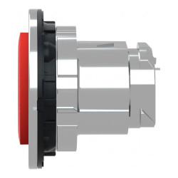 tête BP flush dép marqué rouge - ZB4FL432 Schneider Electric