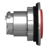 tête BP flush dép marqué rouge - ZB4FL433 Schneider Electric
