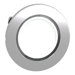 Harmony XB4 - tête voyant lumineux DEL - flush - blanc - ZB4FV013 Schneider Electric