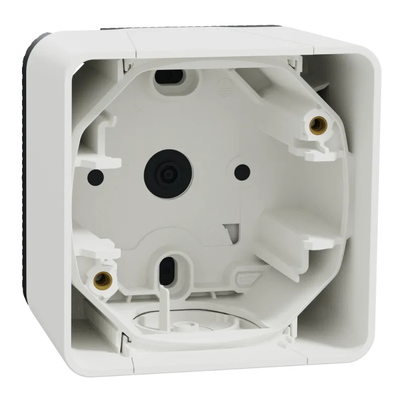 Mureva Styl - Boîte 1 poste - saillie - IP55 - IK08 - blanc - MUR39911 Schneider Electric