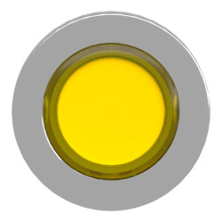 Harmony XB4 - tête voyant lumineux DEL - flush - jaune - ZB4FV083 Schneider Electric