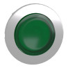 Harmony XB4 - tête bouton poussoir lum DEL - flush - dépassant - vert - ZB4FW133 Schneider Electric