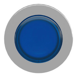 Harmony XB4 - tête bouton poussoir lum DEL - flush - dépassant - bleu - ZB4FW163 Schneider Electric