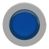Harmony XB4 - tête bouton poussoir lum DEL - flush - dépassant - bleu - ZB4FW163 Schneider Electric