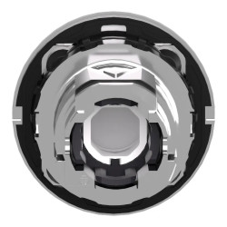 Harmony XB4 - tête bouton poussoir lum DEL - flush - dépassant - jaune - ZB4FW183 Schneider Electric
