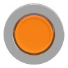 Harmony XB4 - tête bouton poussoir lum DEL - flush - orange - ZB4FW353 Schneider Electric